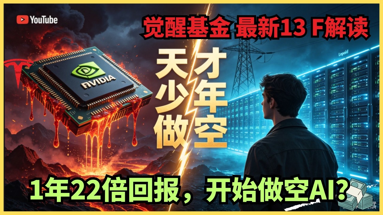 137 亿豪赌内幕：那个预言 AGI 的天才，为什么反手做空了整个 AI 芯片层？英伟达是下一个“硬盘公司”？ — Alan Chen