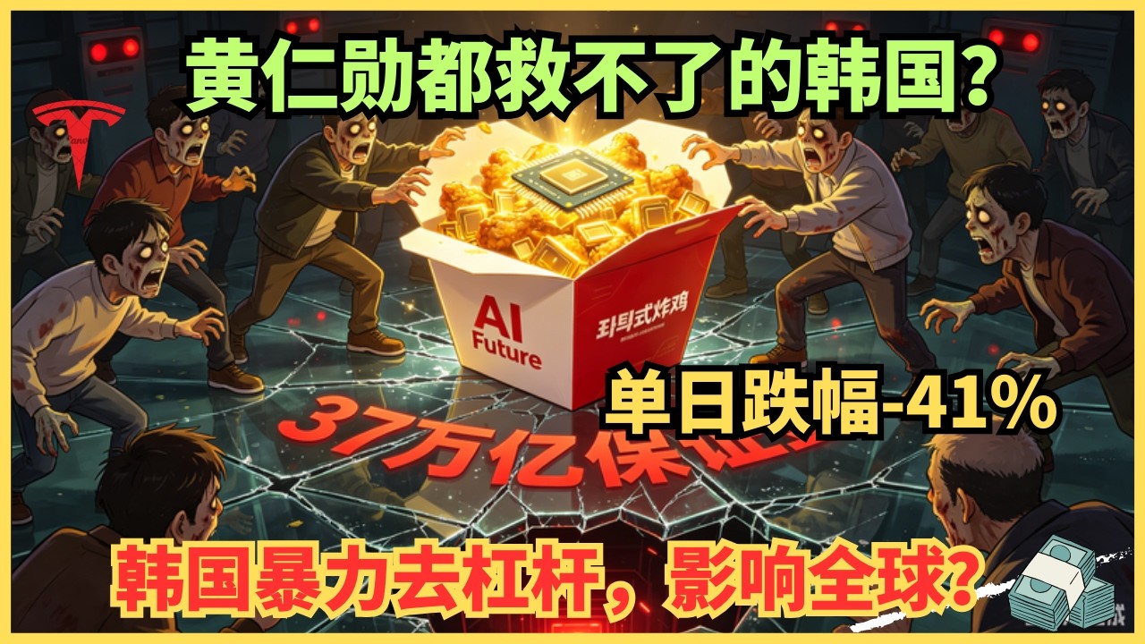 KORU暴跌41.89%警示录：当一亿账户加满杠杆，完美的牛市如何变成合法的屠杀？ — Alan Chen