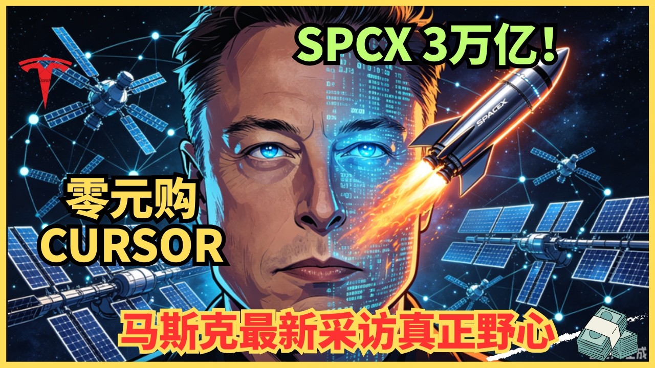 把全美耗电量搬上太空？市值逼近3万亿，看透马斯克“火箭+AI卫星”的终极杀局 — Alan Chen