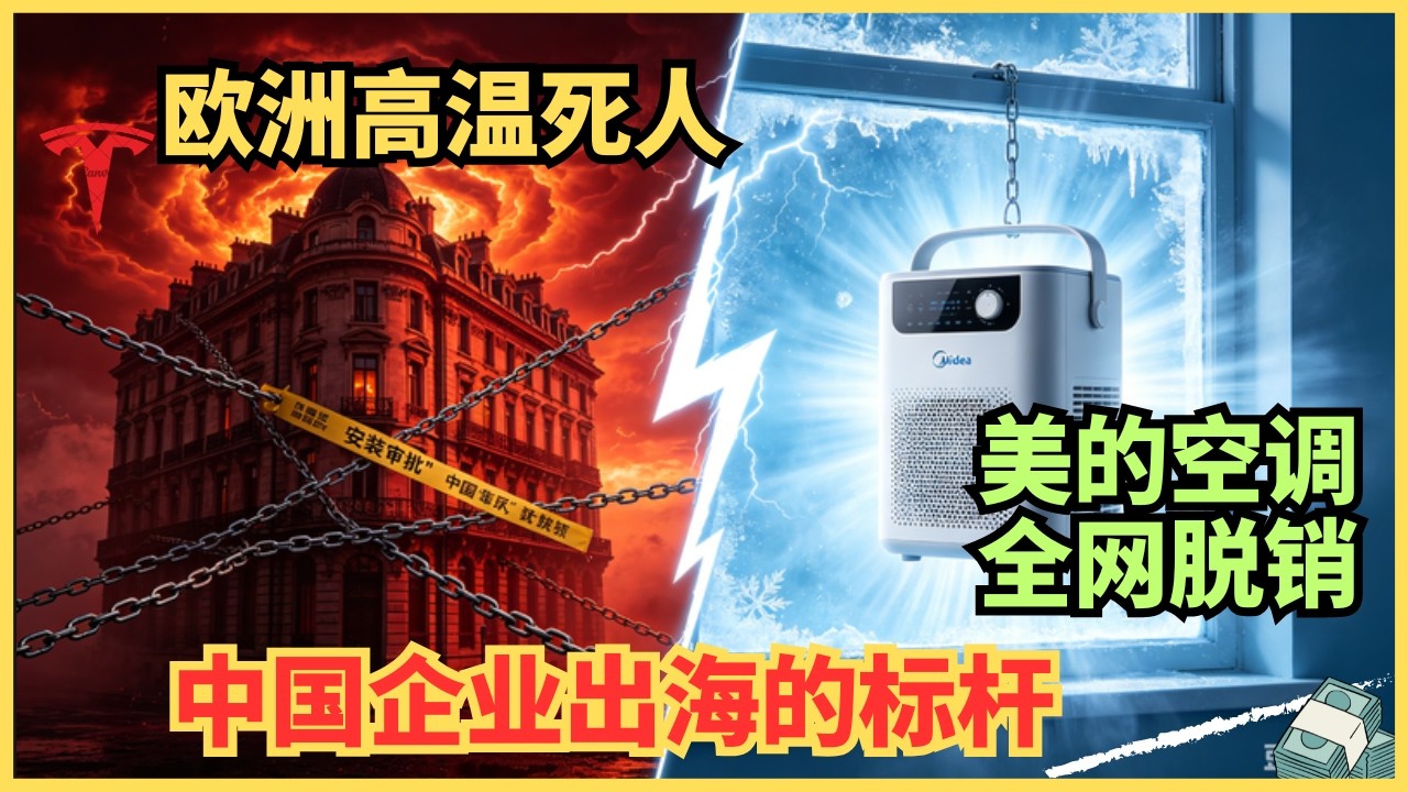 欧洲热死20万人却装不上空调？美的出海封神局：用“不打孔”合法瘫痪27国死规 — Alan Chen