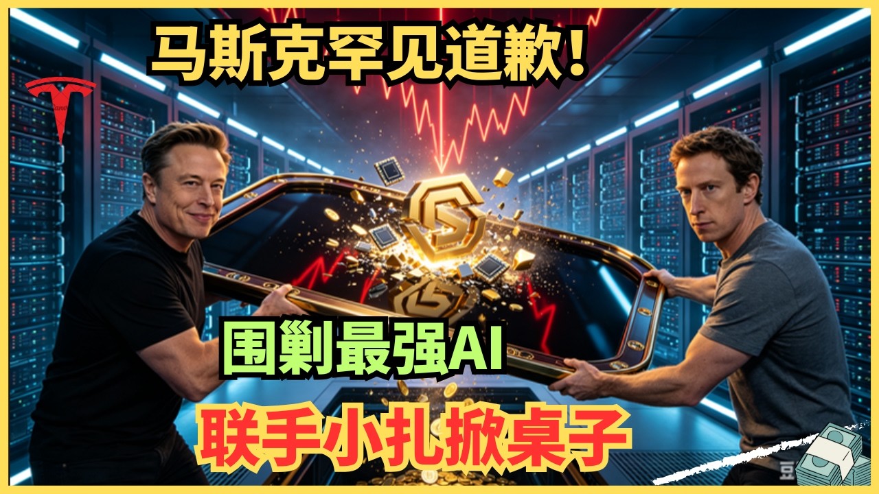 马斯克和小扎联手掀桌！全网群嘲的“AI差生”，如何用白菜价逼死千亿巨头？ — Alan Chen