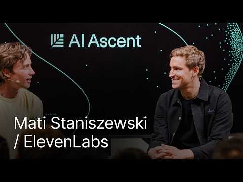 ElevenLabs' Mati Staniszewski: How Voice Becomes the Interface for AI — Sequoia Capital