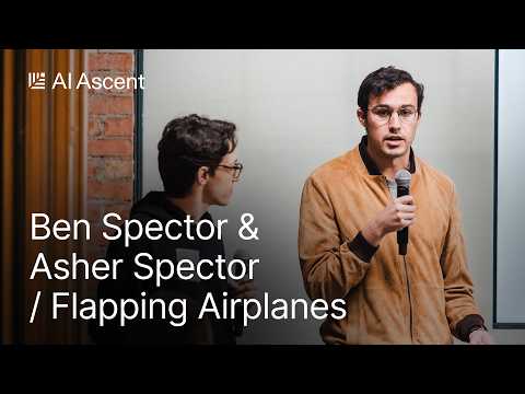Why Data Is the Real AI Bottleneck: Flapping Airplanes' Ben and Asher Spector — Sequoia Capital