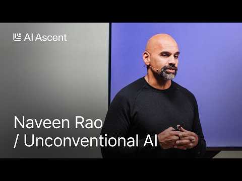 Why the Brain Computes 1,000,000x More Efficiently Than A GPU: Unconventional AI's Naveen Rao — Sequoia Capital