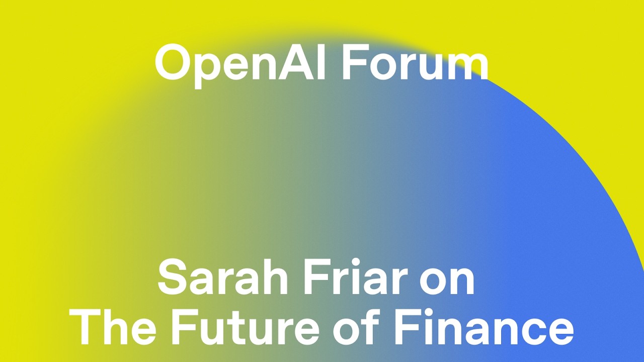 OpenAI's CFO Presents the Future of Finance with University of California’s Chief Investment Officer — OpenAI