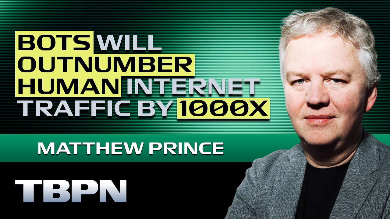 Cloudflare CEO Predicts AI Agents Will Outnumber Humans 1,000-to-1 — TBPN