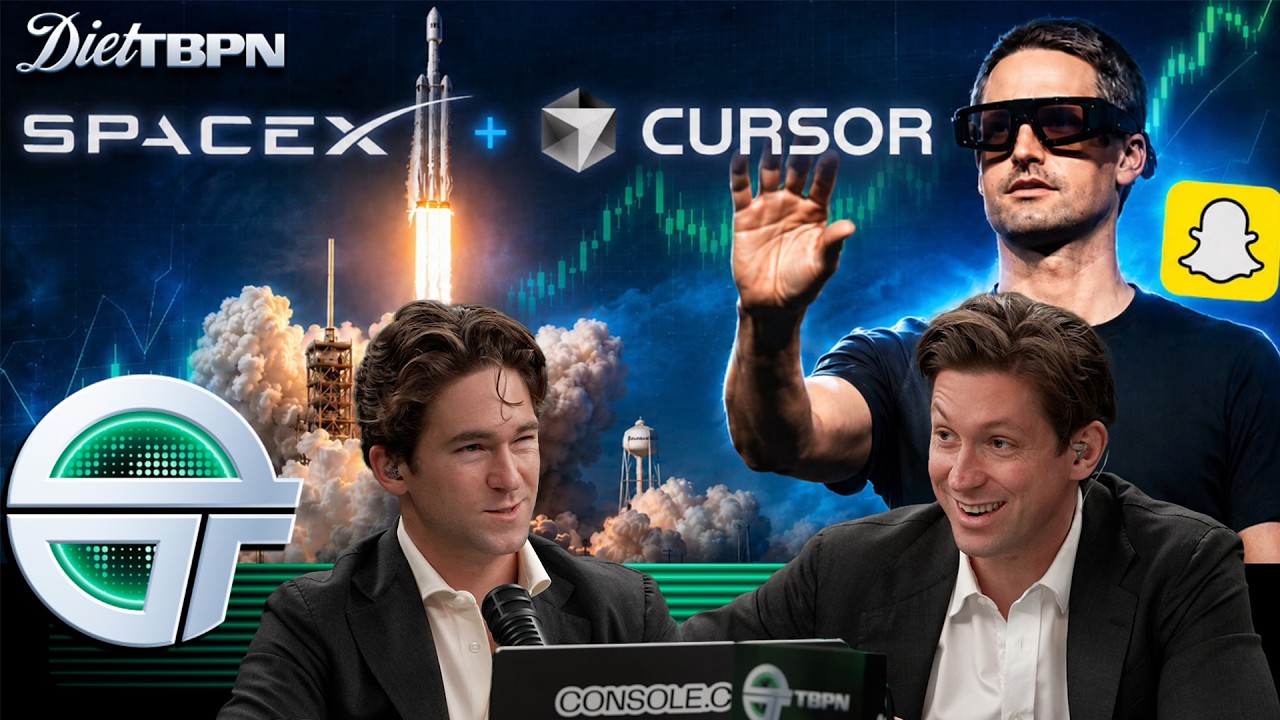 SpaceX Takes Off, Cursor's Wild Rise, Snap Bets on AR Glasses | Diet TBPN — TBPN