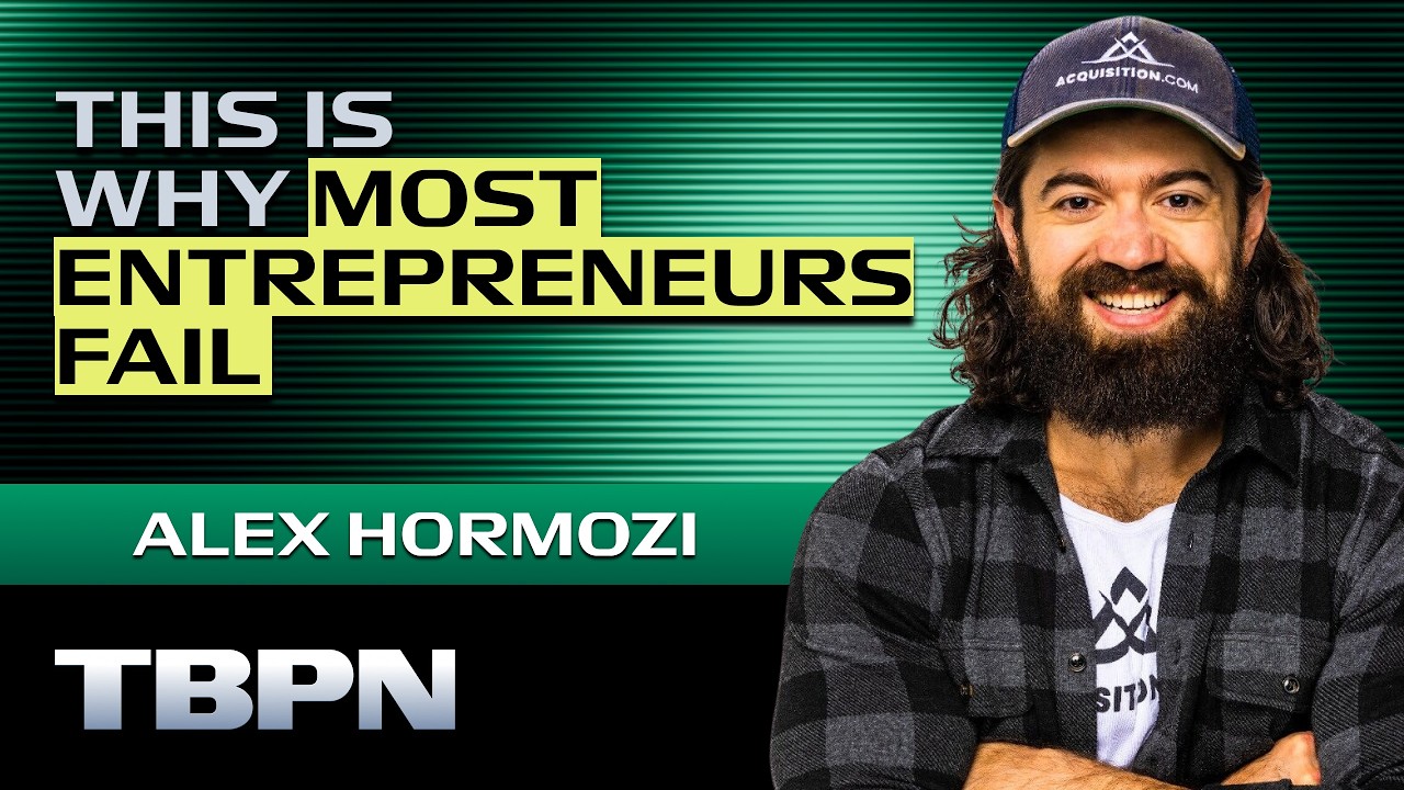 Alex Hormozi's Playbook for Building Billion-Dollar Businesses — TBPN