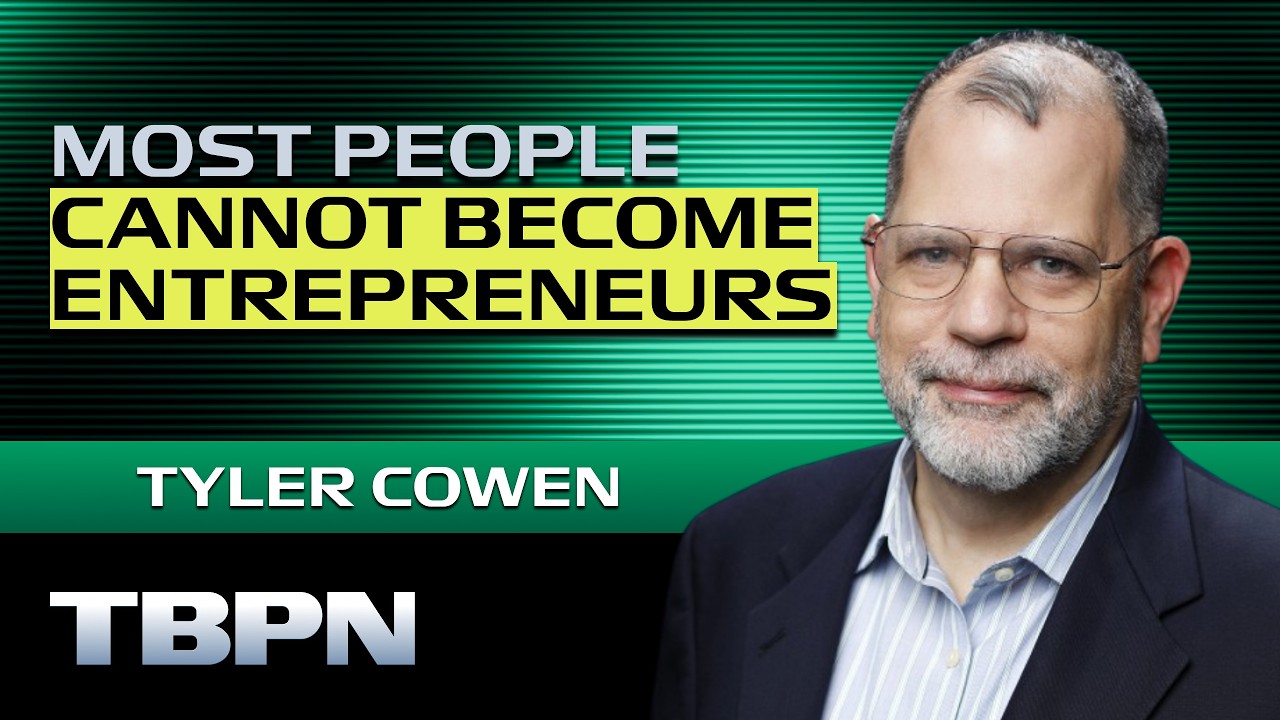 Tyler Cowen Doesn't Think America Should Ban Chinese AI Models — TBPN