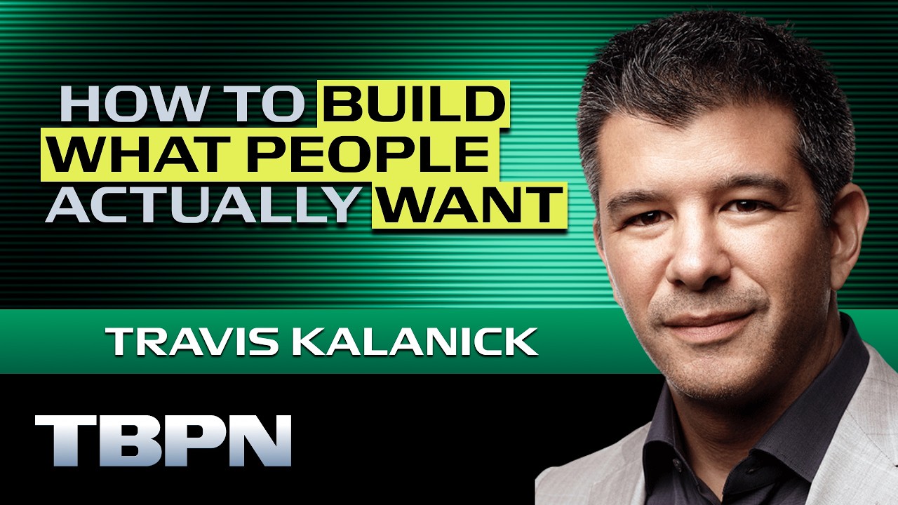 Inside Travis Kalanick’s Wild New AI Company — TBPN