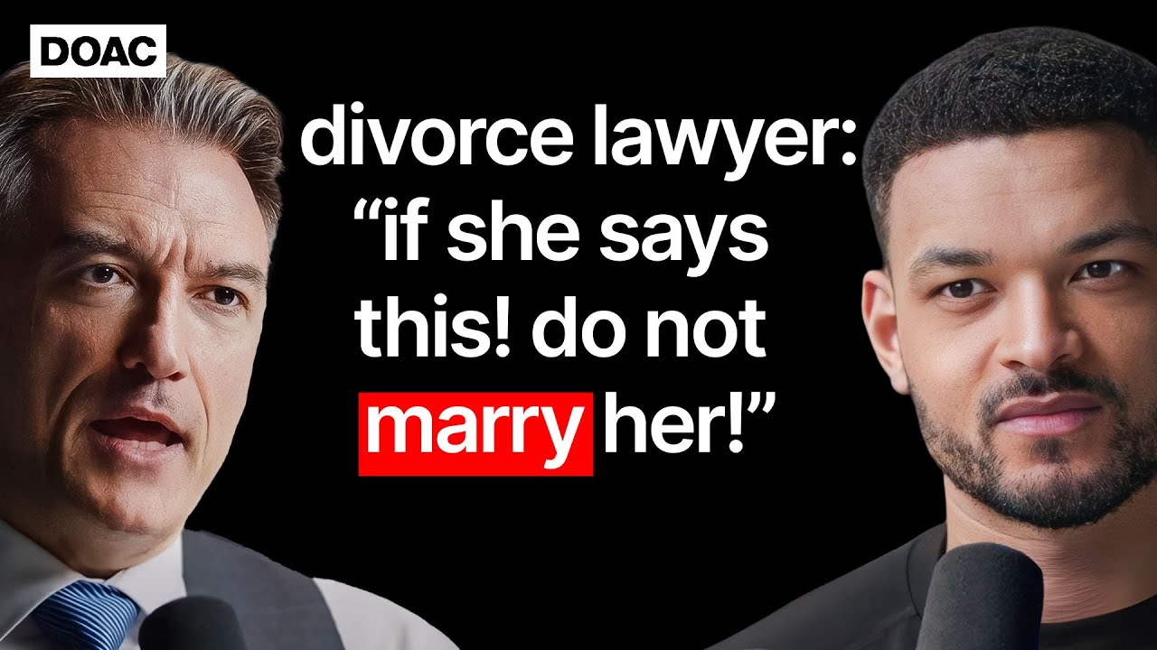 The Divorce Expert: 86% Of People Who Divorce Remarry! Why Sex Is Causing Divorces! — The Diary Of A CEO