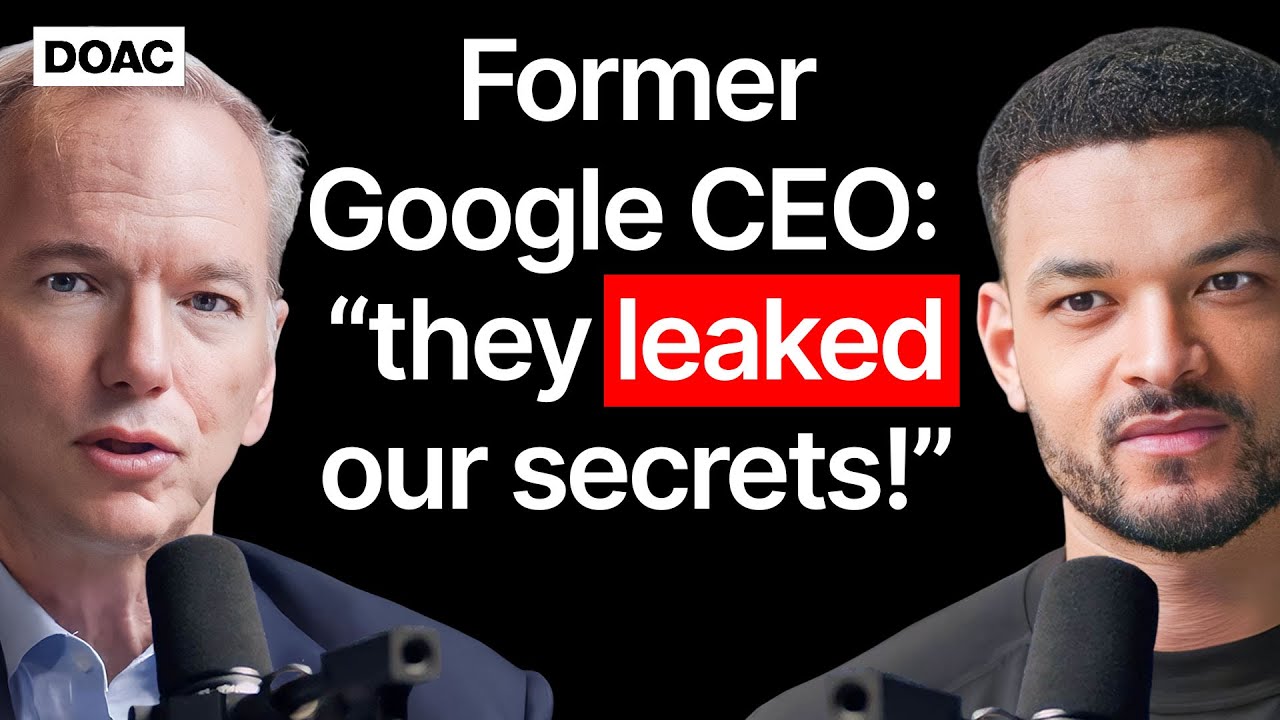 Ex Google CEO: AI Can Create Deadly Viruses! If We See This, We Must Turn Off AI! - Eric Schmidt — The Diary Of A CEO