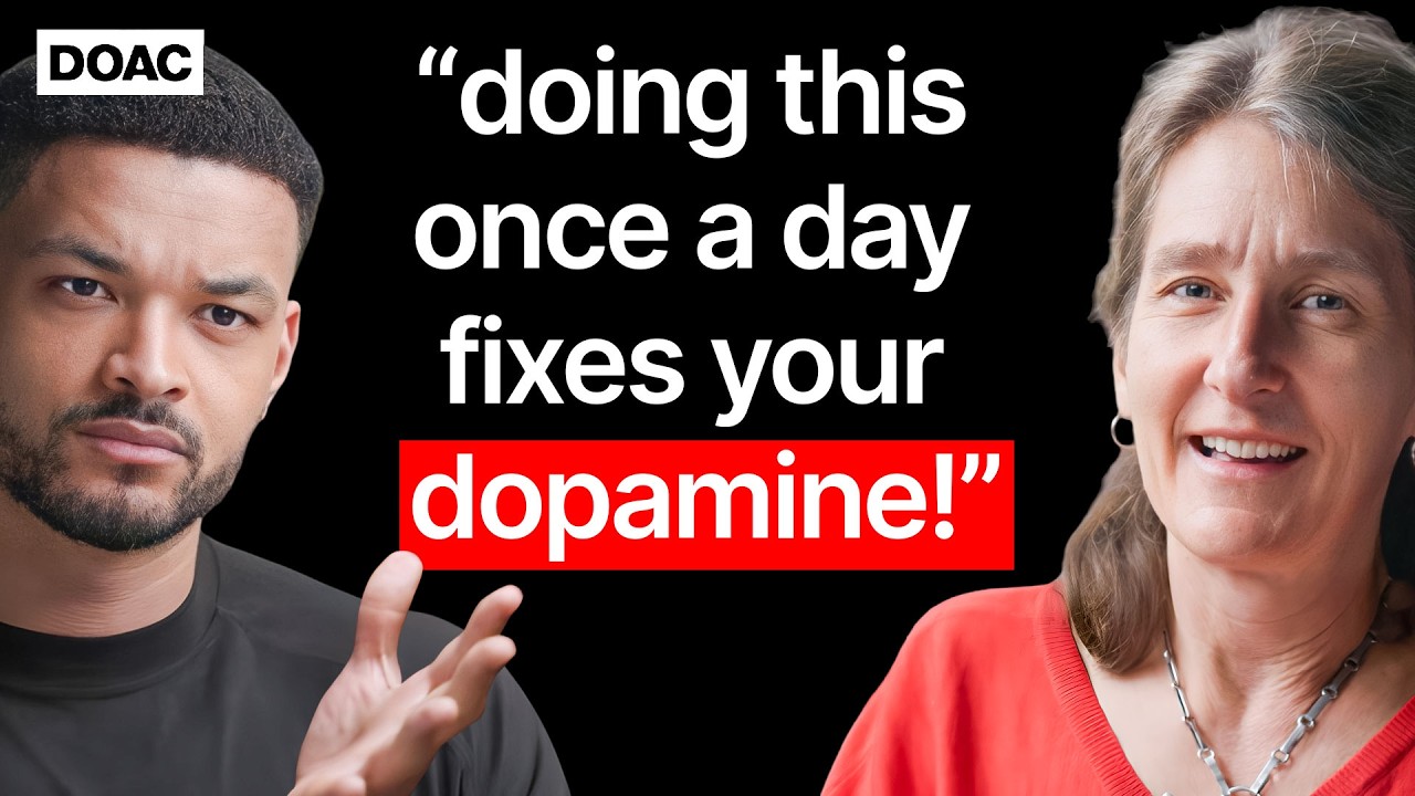 Dopamine Expert: Doing This Once A Day Fixes Your Dopamine! What Alcohol Is Doing To Your Brain! — The Diary Of A CEO