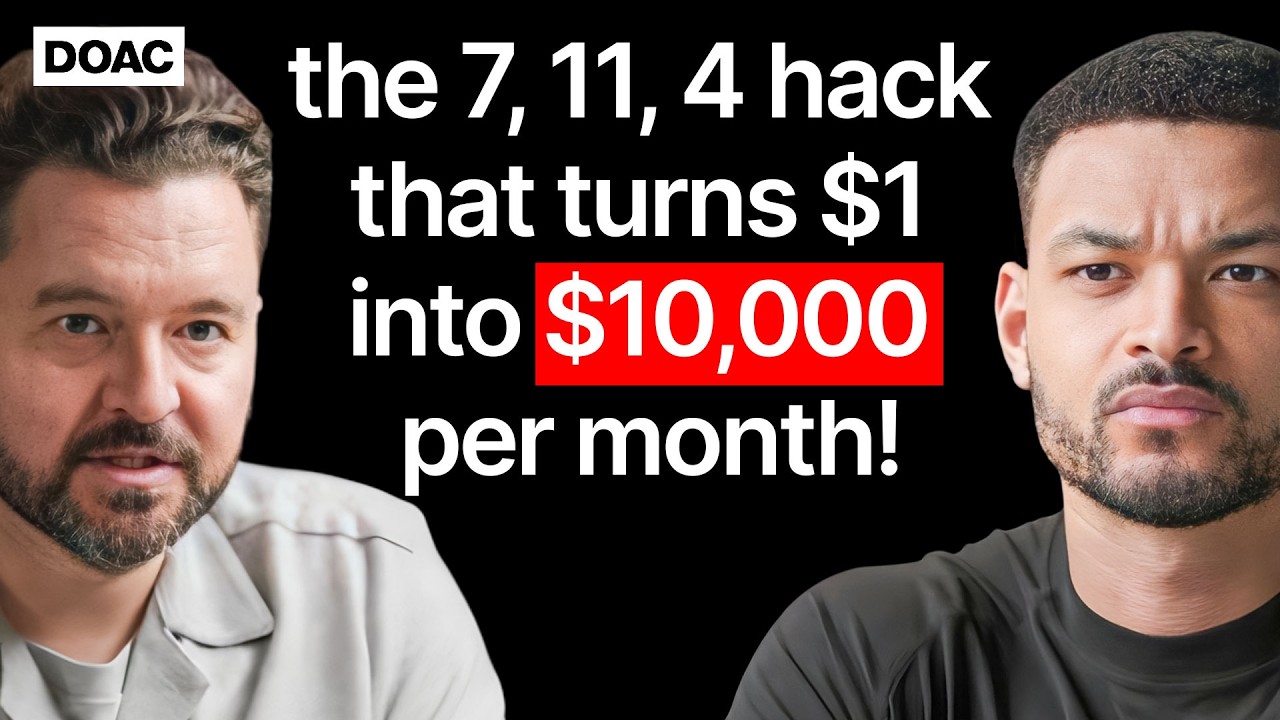 The Money Making Expert: The 7,11,4 Hack That Turns $1 Into $10K Per Month! Daniel Priestley — The Diary Of A CEO