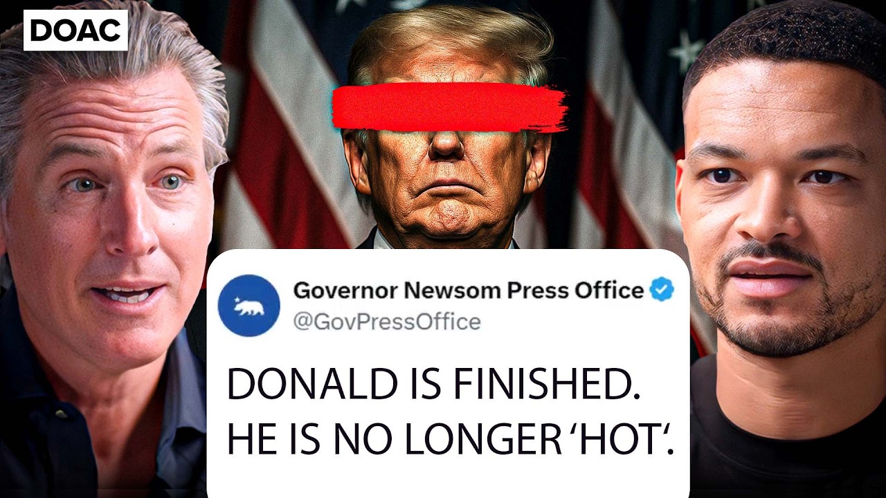 America Is at Breaking Point, Is Gavin Newsom America’s Next President? — The Diary Of A CEO