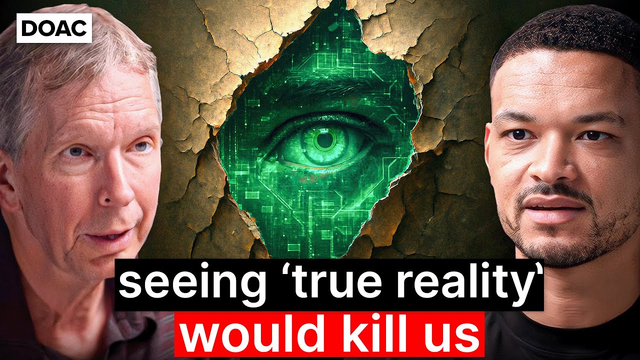 Top Psychologist, Donald Hoffman: Seeing True Reality Would Kill Us! I Can Prove It To You! — The Diary Of A CEO