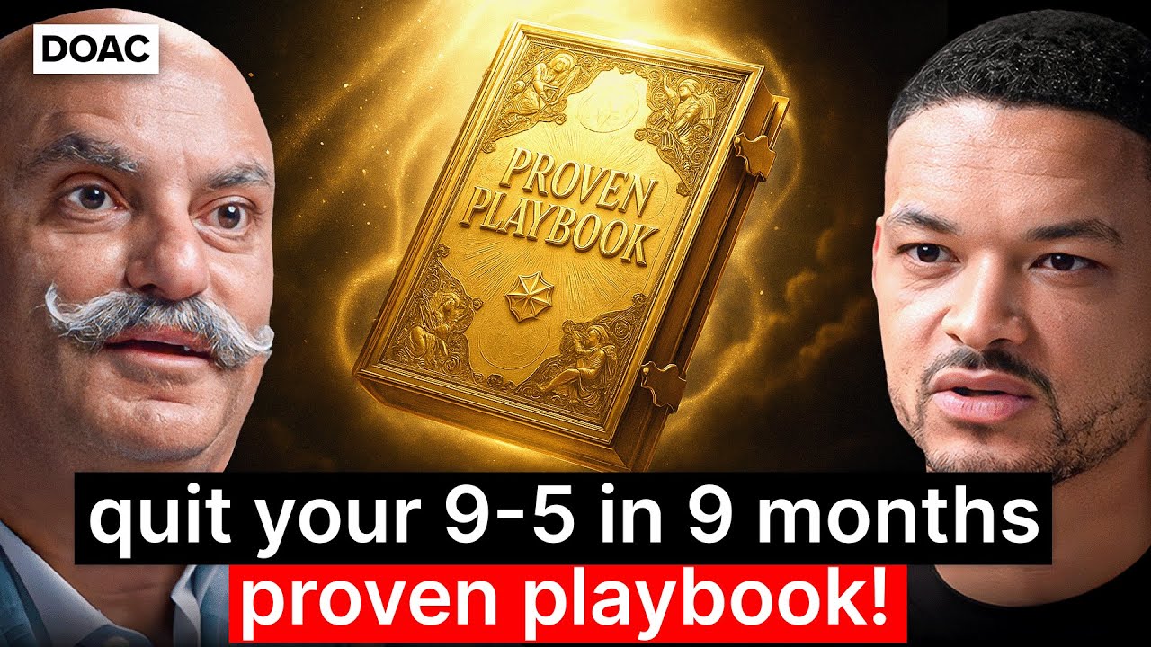 Mohnish Pabrai: FASTEST Way To Financial Freedom! Proven Playbook For Quitting Your 9-5 In 9 Months! — The Diary Of A CEO
