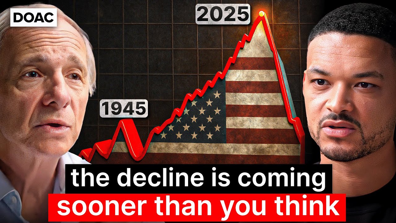 Ray Dalio: We’re Heading Into Very, Very Dark Times! America & The UK’s Decline Is Coming! — The Diary Of A CEO