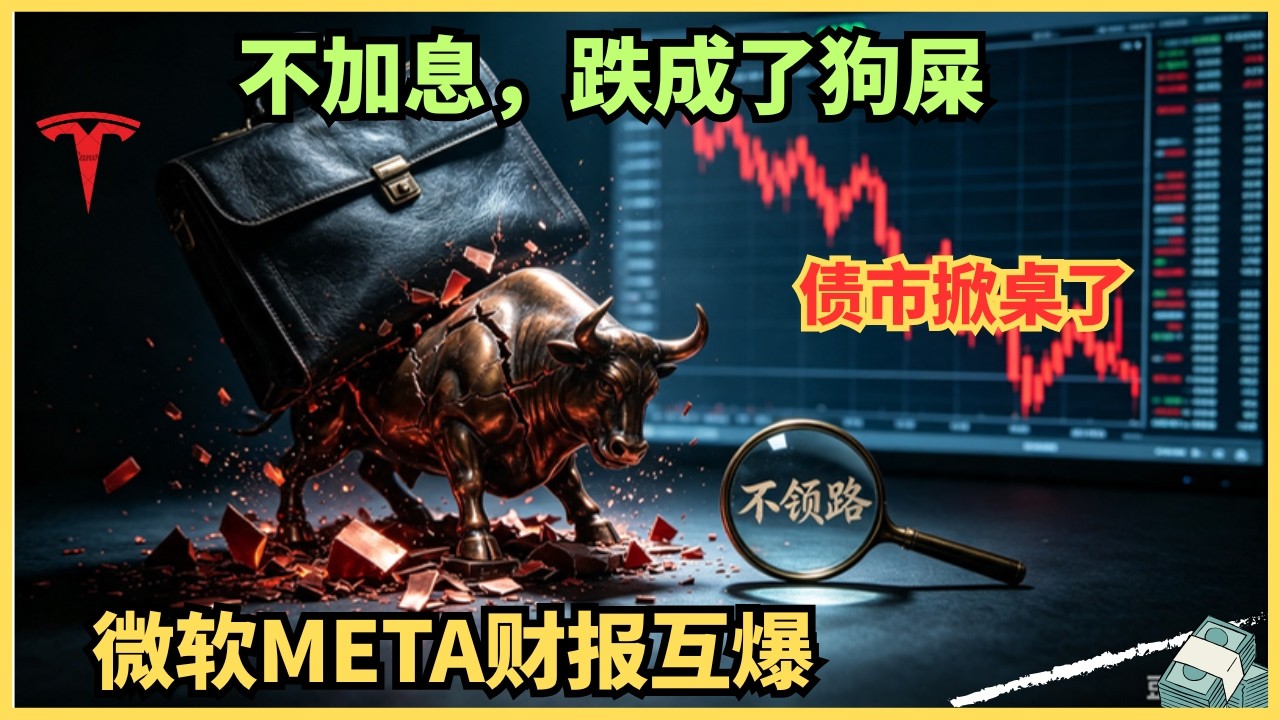 美联储宣布“不加息”，美股为何反而暴跌1153点？揭开债市接管定价权的残酷真相 — Alan Chen