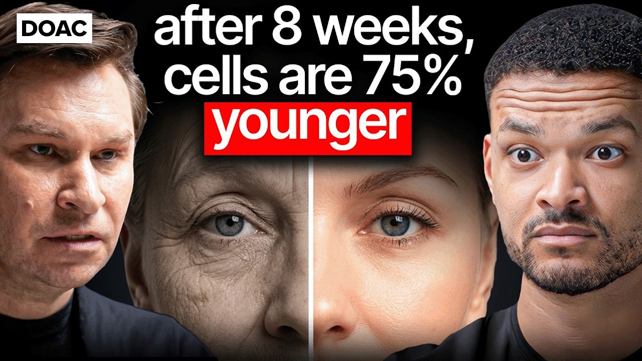 Dr David Sinclair: Can Aging Be Reversed? After 8 Weeks, Cells Appeared 75% Younger In Tests! — The Diary Of A CEO