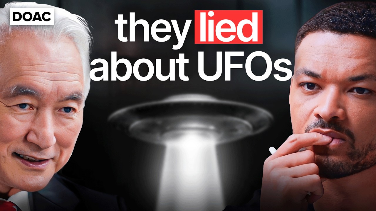 World-Renowned Physicist: They Are Lying To You About UFOs & Reality - Michio Kaku — The Diary Of A CEO