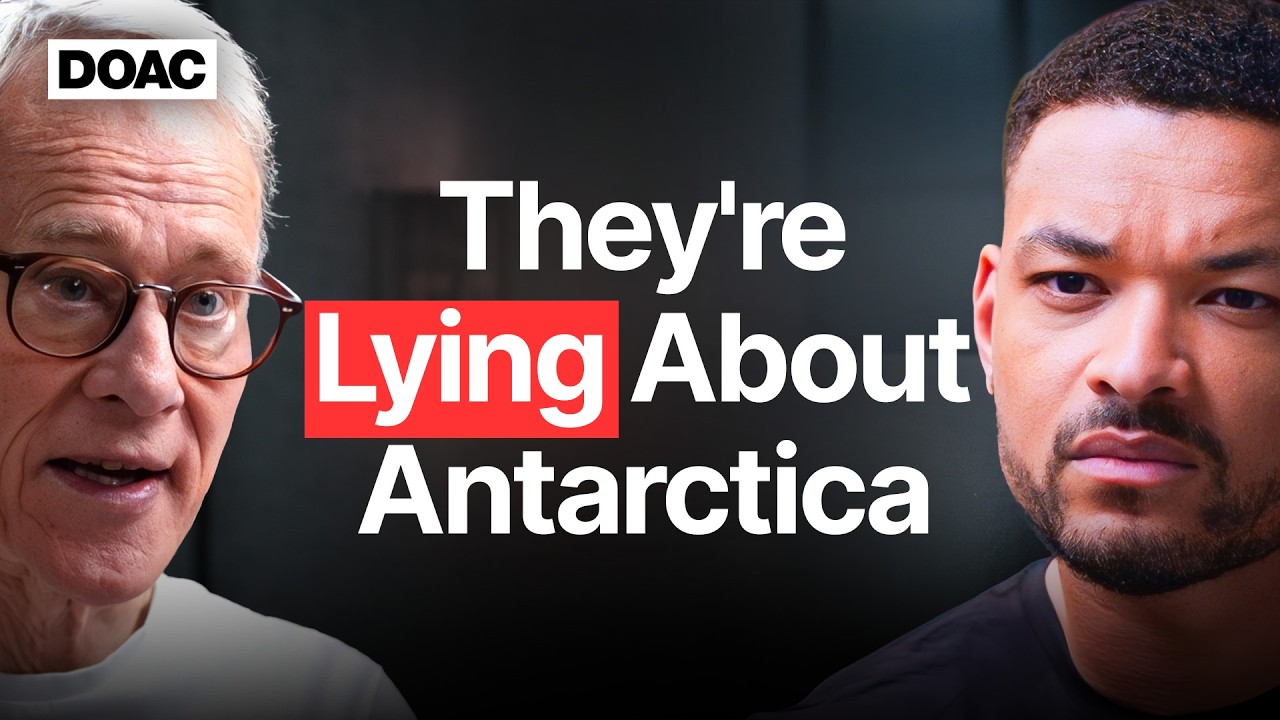 Graham Hancock: They May Have Secretly Found Antarctica  300 Years Before Us! — The Diary Of A CEO