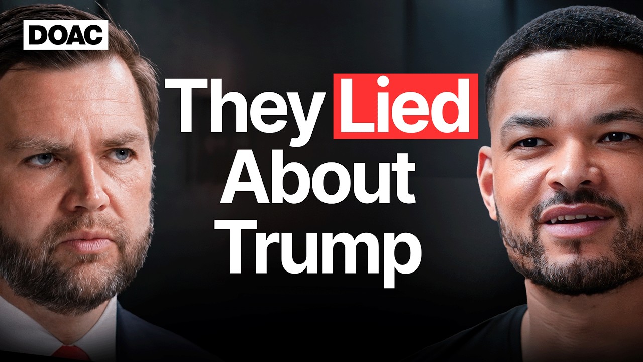 Vice President JD Vance: They Tricked Me About Trump, I Was Wrong! — The Diary Of A CEO