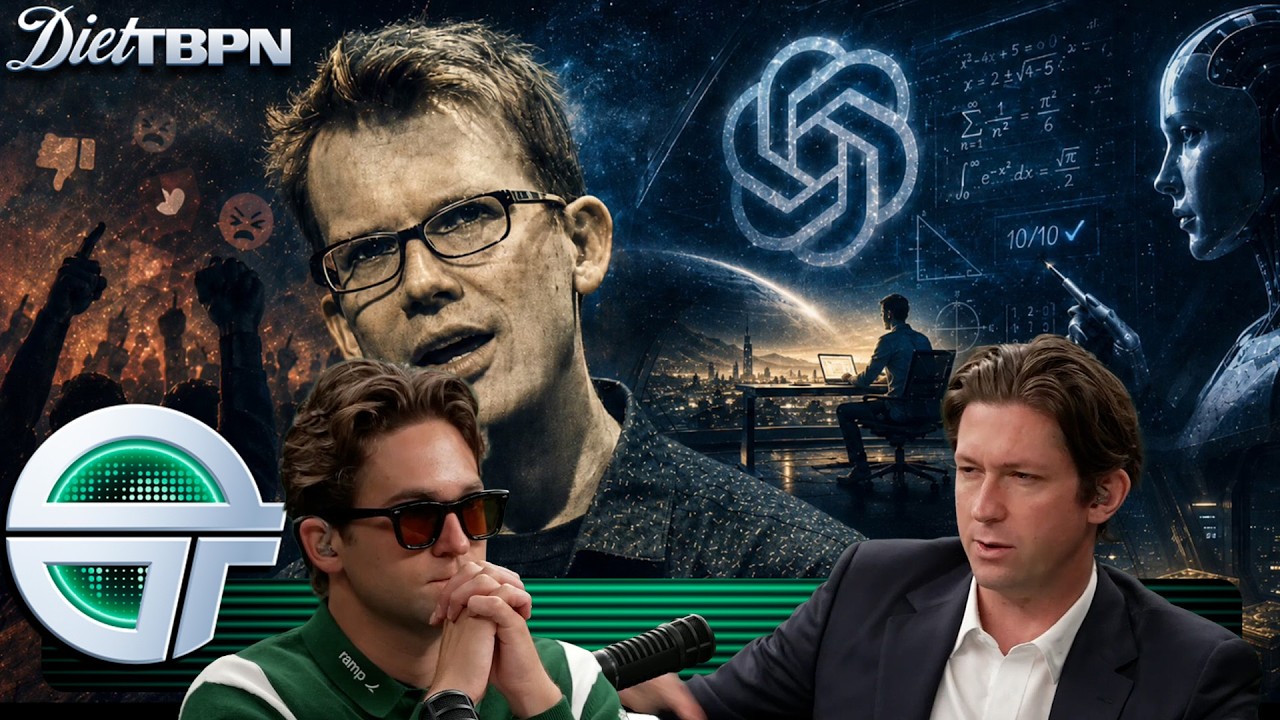 Hank Green Faces AI Backlash, OpenAI Math Advances, Million-Dollar Solo Firms | Diet TBPN — TBPN