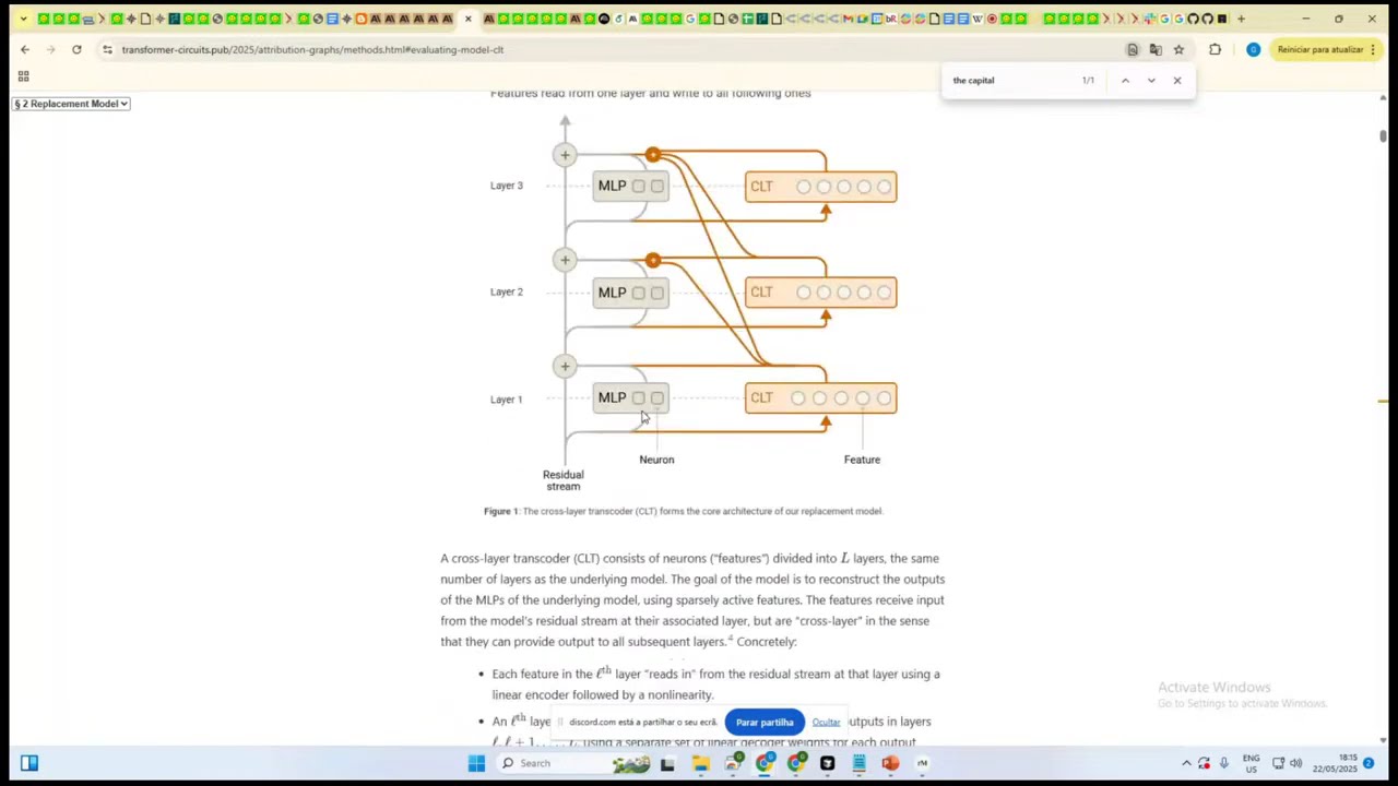 Mech Interp Reading Group - Circuit Tracing: Revealing Computational Graphs in Language Models — Mech Interp Discord Server Recordings
