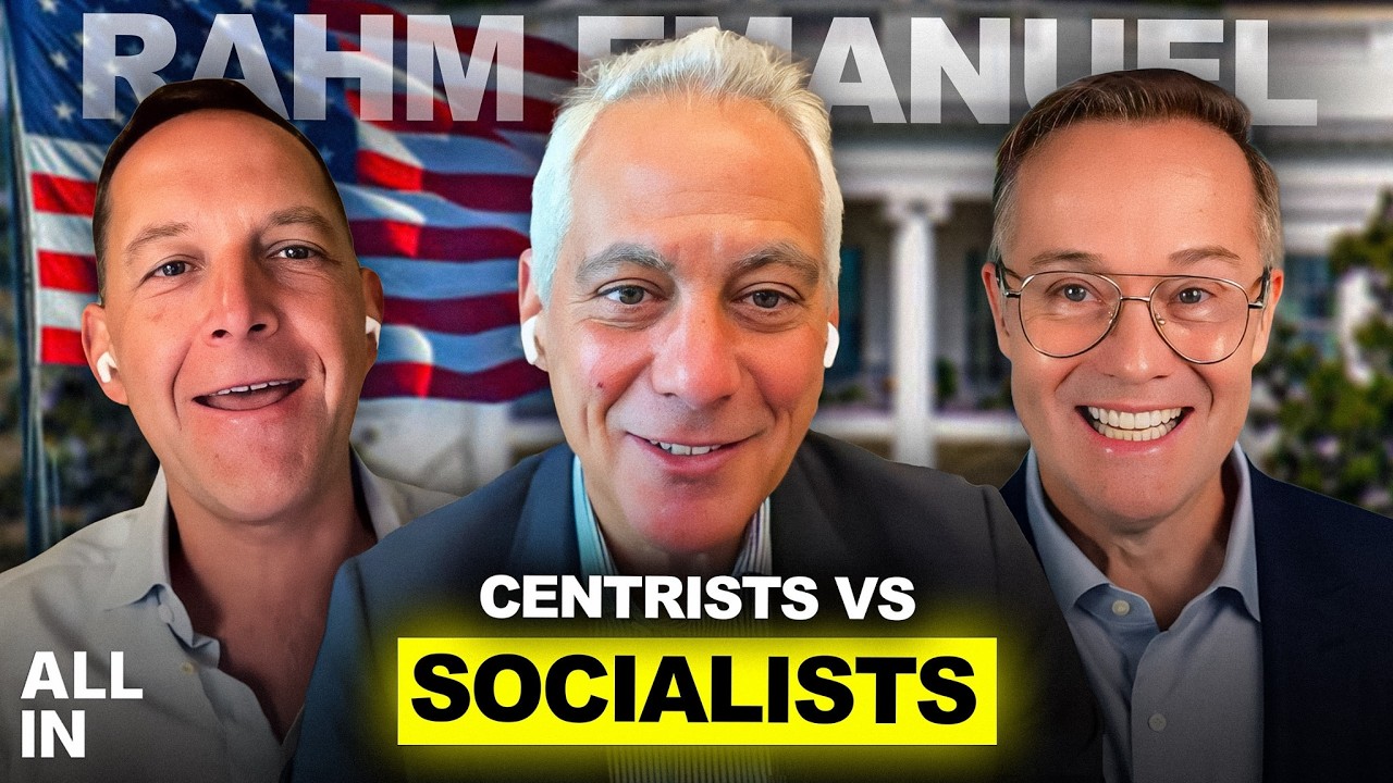Rahm Emanuel: Trump's Foreign Policy, China, Europe's Decline, Immigration & DSA vs Democrats — All-In Podcast