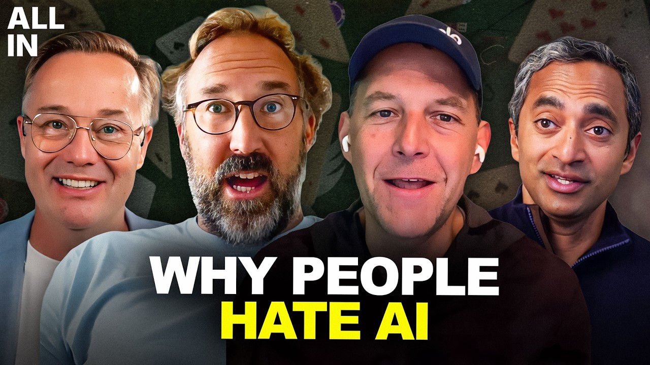 SpaceX’s $2T Case, Nvidia’s Shock Selloff, America Turns on AI, Trump Pulls AI Order, Bond Crisis? — All-In Podcast