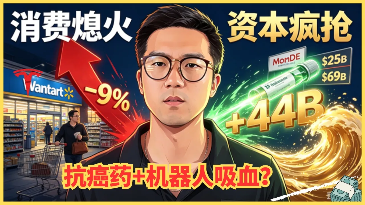 沃尔玛一度暴跌9%，癌症疫苗却一天多出440亿美元 — Alan Chen