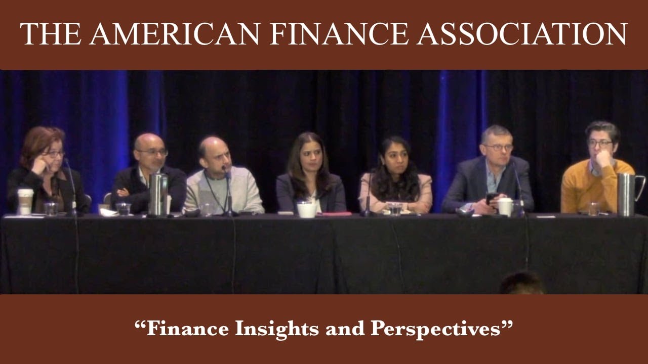 Finance Insights and Perspectives — The American Finance Association