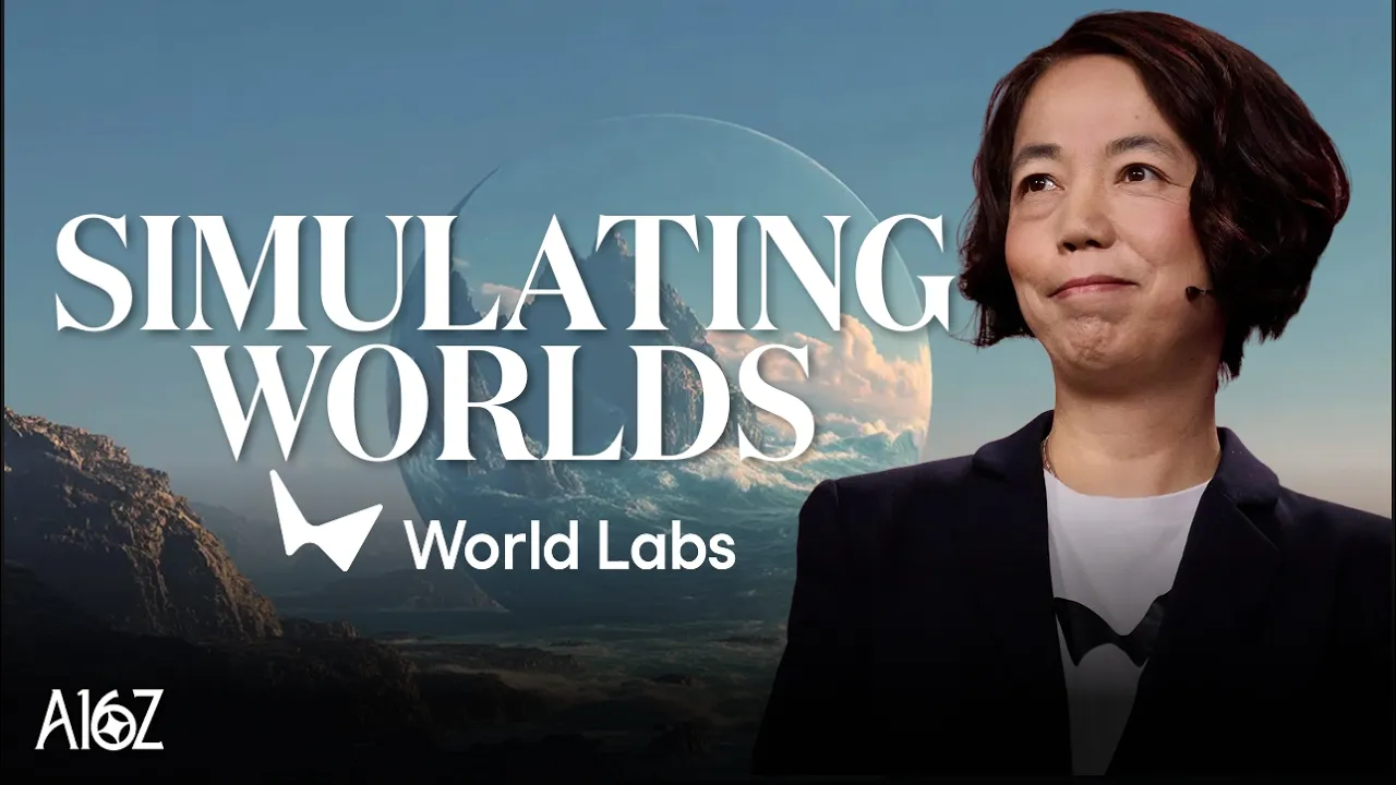 Fei-Fei Li is Solving the Hardest Problem in Robotics | World Labs with a16z — a16z