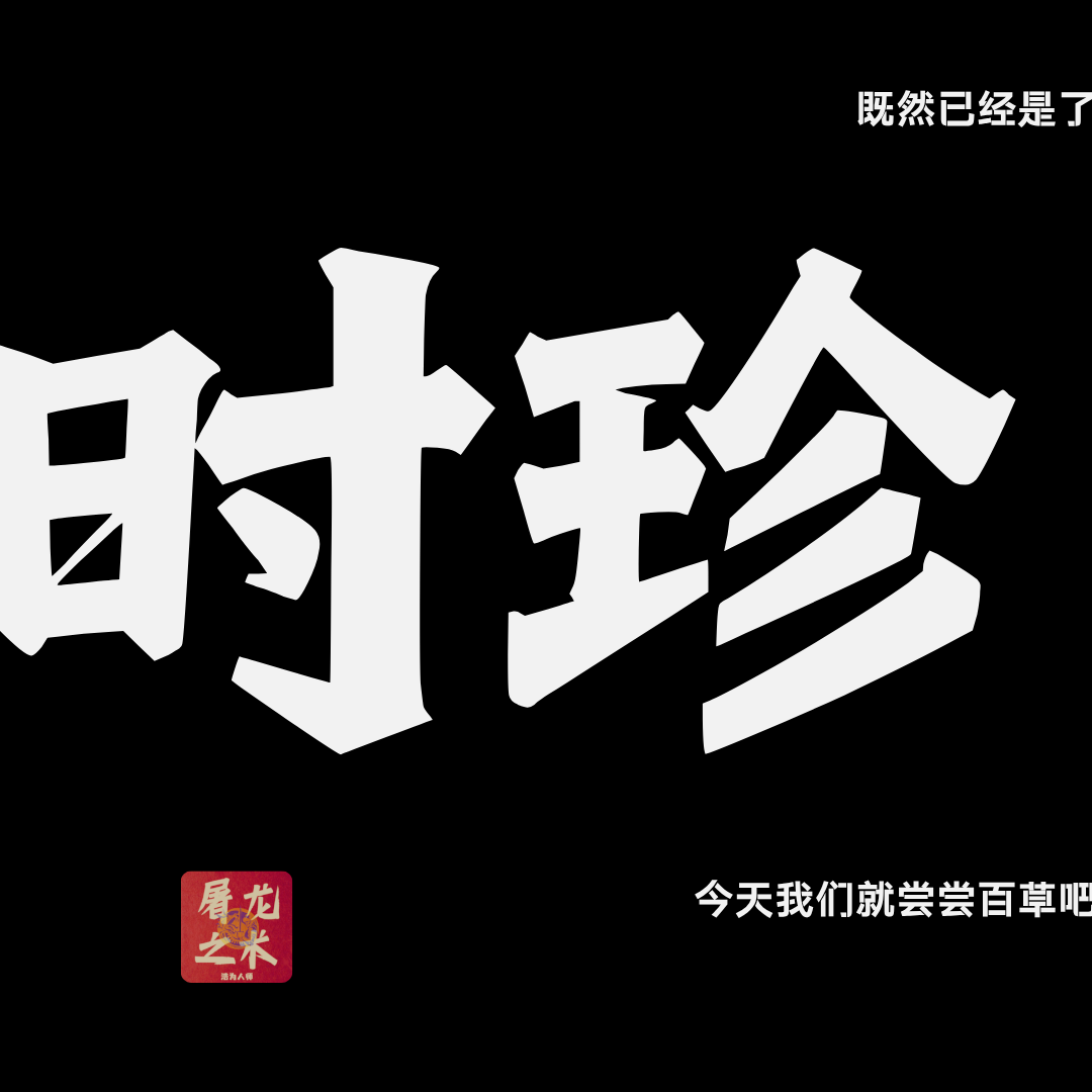 AI李时珍带你“尝百草”---小宇宙先声活动演讲---91页PPT solo — 屠龙之术