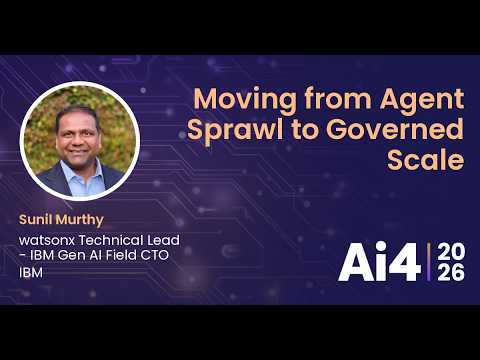 Moving from Agent Sprawl to Governed Scale — Ai4