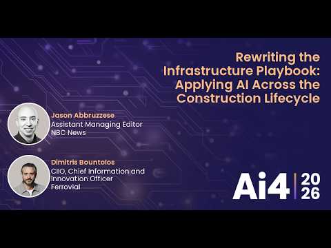 Rewriting the Infrastructure Playbook: Applying AI Across the Construction Lifecycle — Ai4