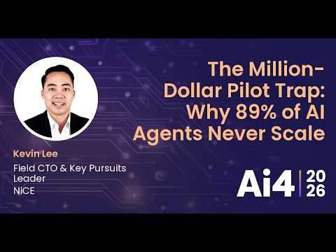 The Million-Dollar Pilot Trap: Why 89% of AI Agents Never Scale With NiCE — Ai4