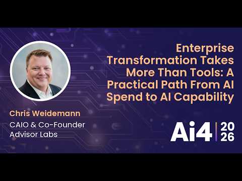 Enterprise Transformation Takes More Than Tools: A Practical Path From AI Spend to AI Capability — Ai4