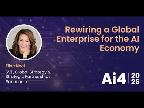 Rewiring a Global Enterprise for the AI Economy with Panasonic — Ai4