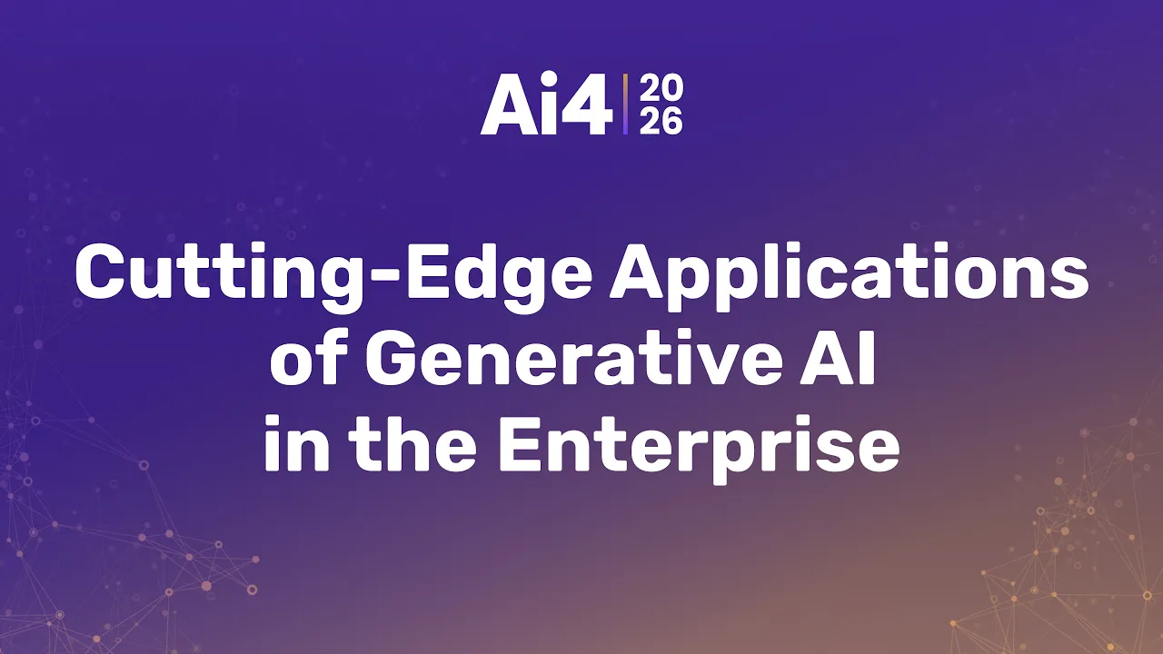 Cutting-Edge Applications of Generative AI in the Enterprise — Ai4