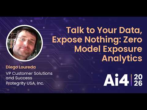 Talk to Your Data, Expose Nothing: Zero Model Exposure Analytics With Protegrity USA, Inc. — Ai4