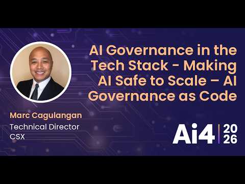 AI Governance in the Tech Stack - Making AI Safe to Scale - AI Governance as Code with CSX — Ai4