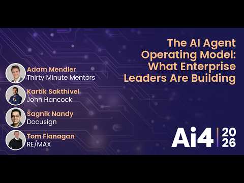 The AI Agent Operating Model: What Enterprise Leaders Are Building — Ai4