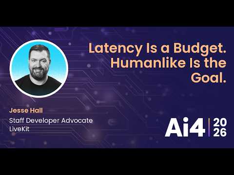 Latency Is a Budget. Humanlike Is the Goal With LiveKit — Ai4