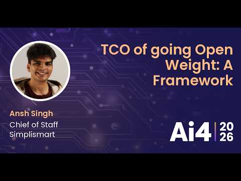 TCO of going Open Weight: A Framework With Simplismart — Ai4