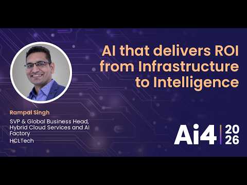 AI that delivers ROI from Infrastructure to Intelligence With HCLTech — Ai4