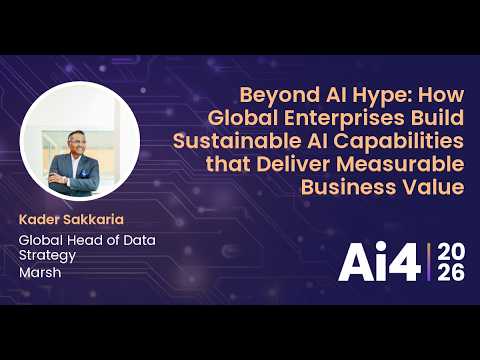 Beyond AI Hype: How Global Enterprises Build Sustainable AI Capabilities that Deliver Measurable — Ai4