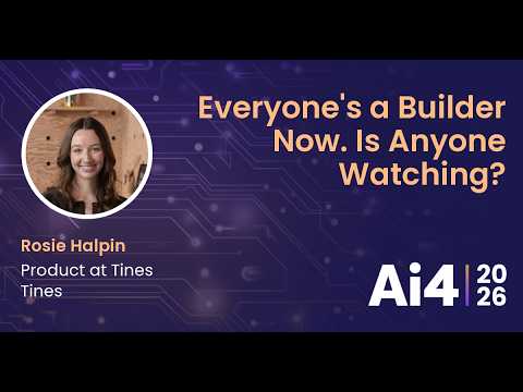 Everyone's a Builder Now. Is Anyone Watching? With Tines — Ai4