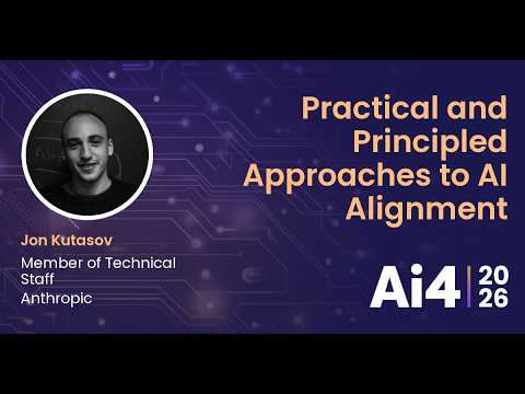Practical and Principled Approaches to AI Alignment With Anthropic — Ai4